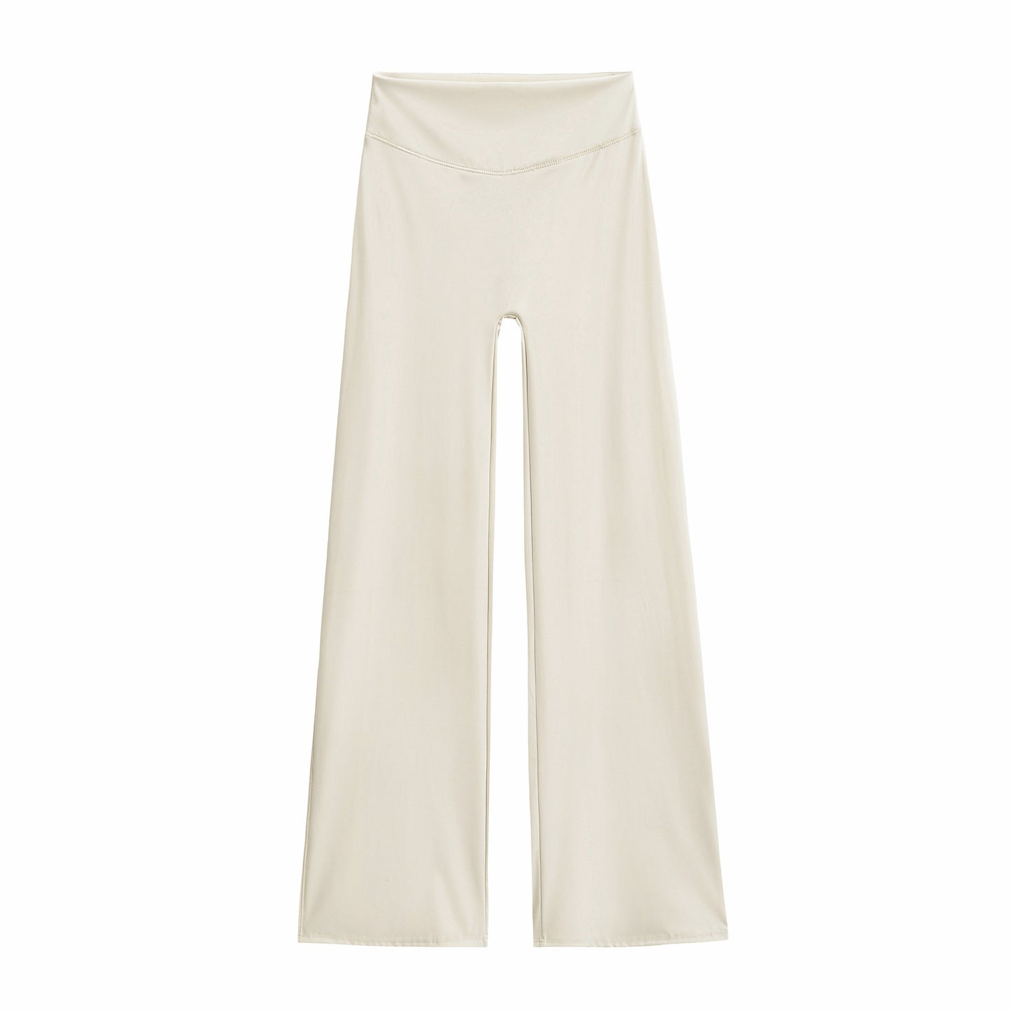 High waisted pants with loose fit