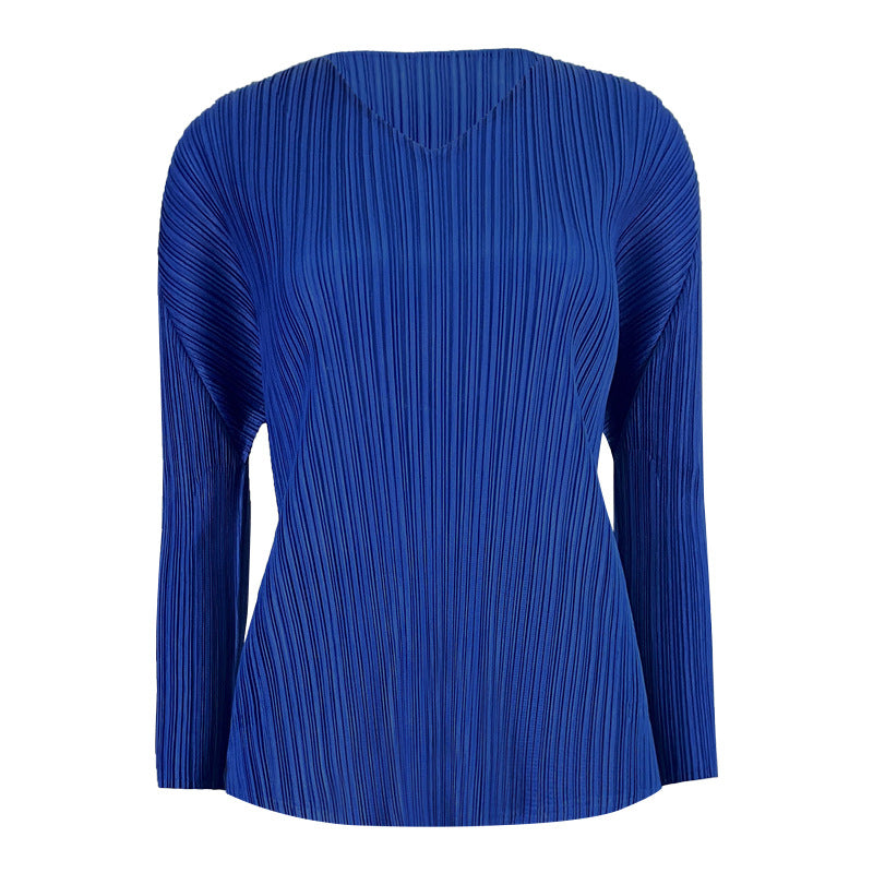 Spring new Sanzhai simple women's clothing Korean version loose temperament commuting long sleeve