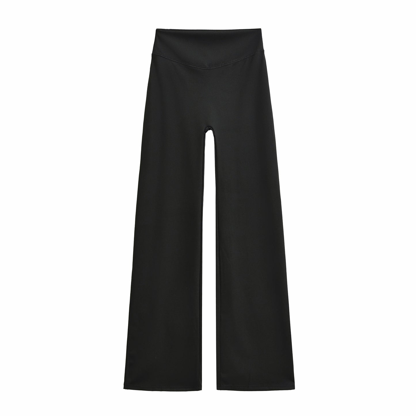 High waisted pants with loose fit