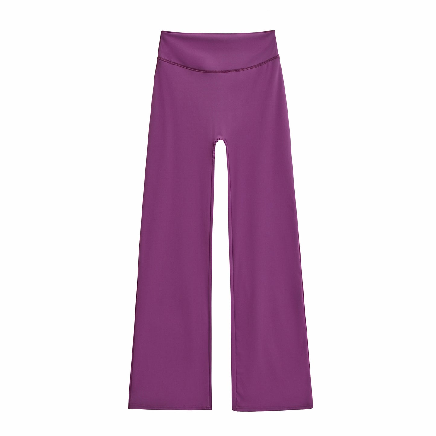 High waisted pants with loose fit