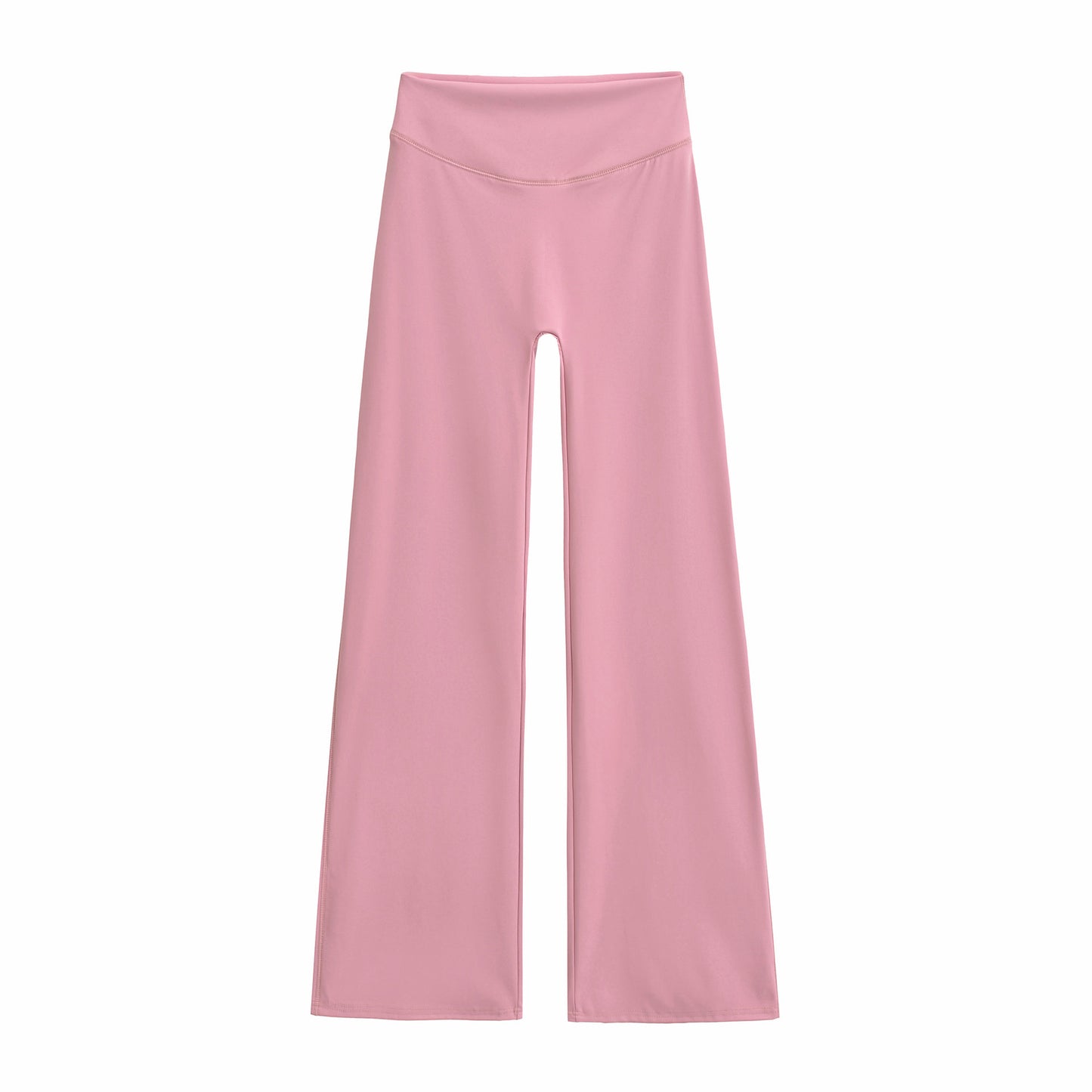 High waisted pants with loose fit