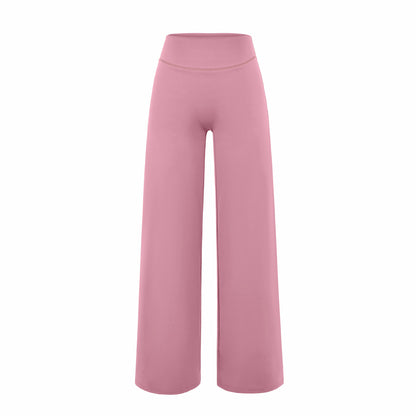 High waisted pants with loose fit