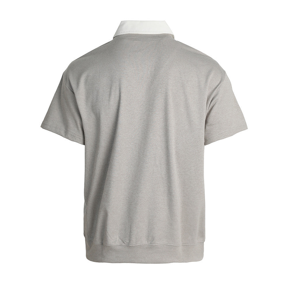 Fake two shirts collar short sleeved T-shirt