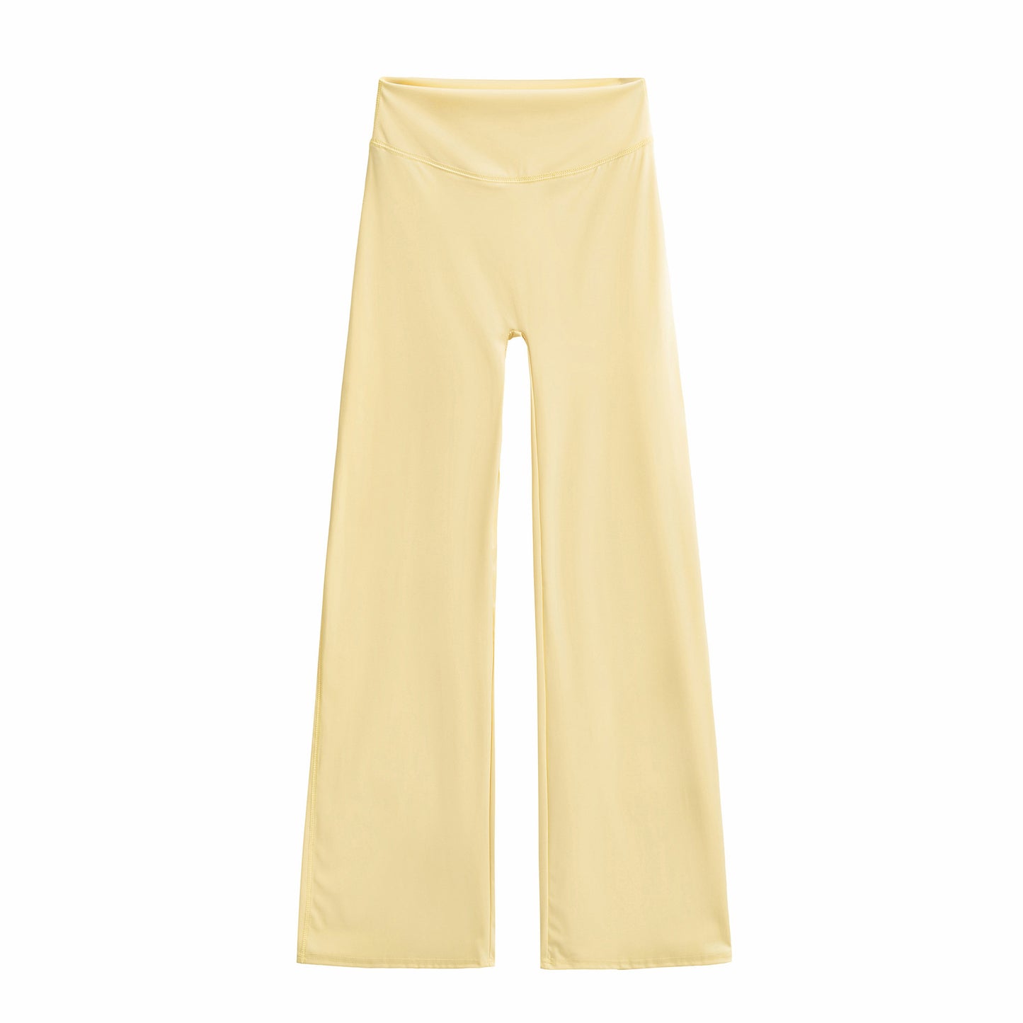 High waisted pants with loose fit
